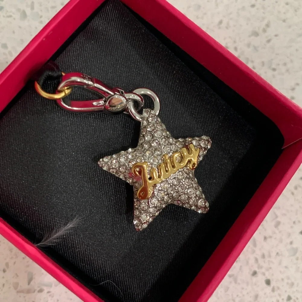 BNWT✨Juicy Couture pave star charm⭐️💎 - Picture 1 of 4